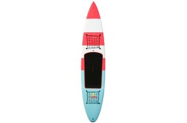 Image of Stand On Liquid Women,s Shine Paddle Board Thermal Composite Wood Construction, 11,6in, Coral,Turquoise, SONL17SHINE116