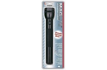 Image of MagLite Standard 3 Cell D LED Flashlight, Black, Blister Pack, S3D016