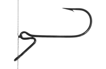 Image of Standout Finesse Drop Shot Bass Hook, Black Nickel, Size 1/0, 6 Per Pack, ST4ZS 1/0