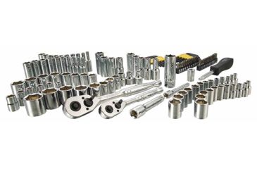 Image of Stanley Tools 123 Pc 1/4in and 3/8in Drive Mechanics Tools Set, STMT71652