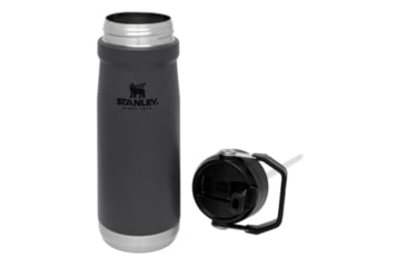 Image of Stanley 22oz Classic Flip Straw Water Bottle, Charcoal, 10-09992-002