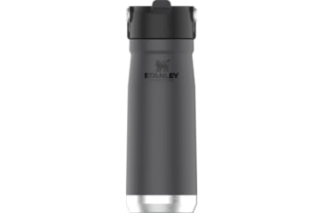 Image of Stanley 22oz Classic Flip Straw Water Bottle, Charcoal, 10-09992-002