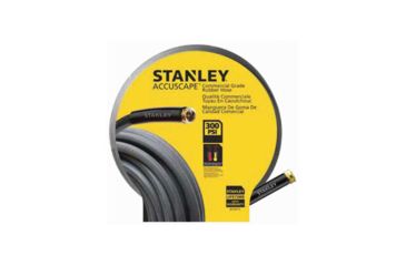 Image of Stanley Tools 3/4x75ft All Rubber Commercial Hose, Grey, BDS6615