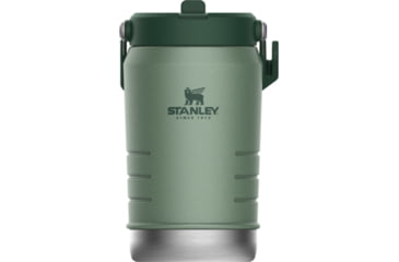 Image of Stanley IceFlow Flip Straw Jug, Hammertone Green, 40 oz, 10-09996-001