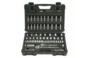Image of Stanley Tools 85 Pc 1/4in and 3/8in Drive Mechanics Tools Set, STMT71651