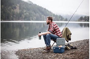 Image of Stanley Adventure Easy Carry Outdoor Cooler, Navy, 16qt, 10-01623-065