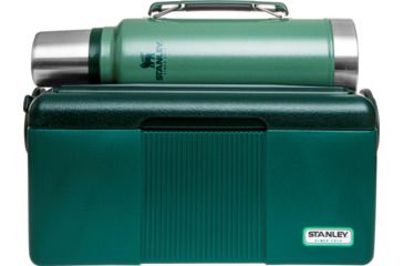 Image of Stanley Adventure Heritage Cooler and Bottle Set, Green, 10-08258-001