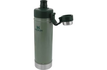 Image of Stanley Classic Easy-Clean Water Bottle, Hammertone Green, 25 oz, 10-02286-042