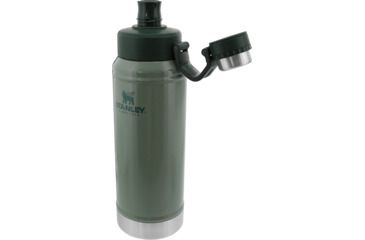 Image of Stanley Classic Easy-Clean Water Bottle, Hammertone Green, 36 oz, 10-02283-015