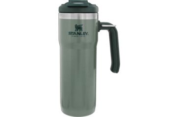 Image of Stanley Classic TwinLock Travel Mug, Hammertone Green, 20 oz, 10-06442-009