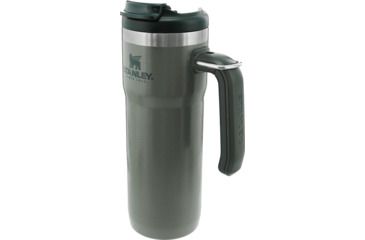 Image of Stanley Classic TwinLock Travel Mug, Hammertone Green, 20 oz, 10-06442-009