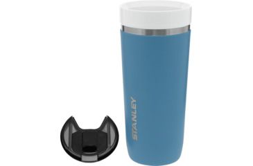 Image of Stanley Go Tumbler With Ceramivac, Nordic Blue, 24oz, 10-03111-014