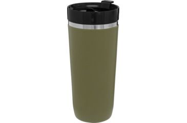 Image of Stanley Go Tumbler With Ceramivac, Olive Drab, 24oz, 10-03111-013
