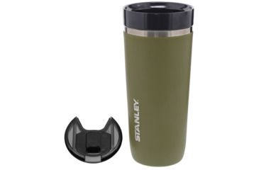 Image of Stanley Go Tumbler With Ceramivac, Olive Drab, 24oz, 10-03111-013