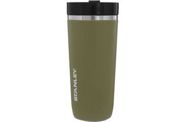 Image of Stanley Go Tumbler With Ceramivac, Olive Drab, 24oz, 10-03111-013