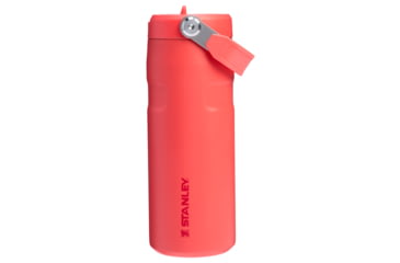 Image of Stanley IceFlow 2.0 Bottle w/Flip Straw Lid, Hot Coral, 16 oz/0.47 L, 10-12110-025