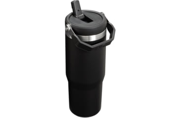 Image of Stanley IceFlow Flip Straw 2.0 Tumbler, Black, 30 oz/0.89 L, 10-12043-008