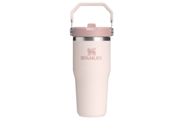 Image of Stanley IceFlow Flip Straw 2.0 Tumbler, Rose Quartz, 14 oz/0.41 L, 10-12045-002