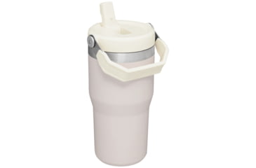 Image of Stanley IceFlow Flip Straw 2.0 Tumbler, Rose Quartz, 20 oz/0.59 L, 10-12044-002