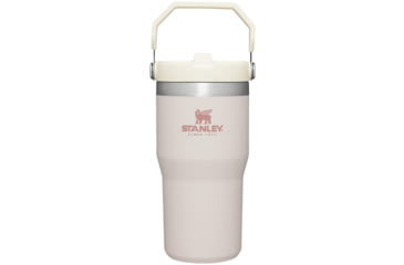 Image of Stanley IceFlow Flip Straw 2.0 Tumbler, Rose Quartz, 20 oz/0.59 L, 10-12044-002