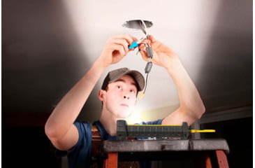 Image of Stanley LED 500 Lumen Bright Bar Work Light, Yellow/Black, BB24PS