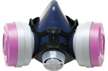 Image of Stanley Rst 64013 Premier Plus Respirator W Mc P100 Multi Contaminant Silicone