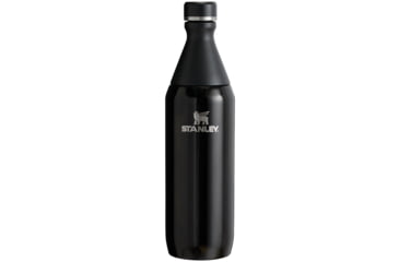 Image of Stanley The All Day Slim 20 oz Bottle, Black Gloss, 20 oz / 0.59 L, 10-12069-005