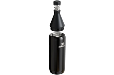Image of Stanley The All Day Slim 34 oz Bottle, Black Gloss, 34 oz / 1.00 L, 10-12070-005