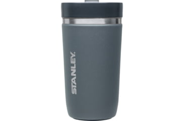 Image of Stanley Tools The Ceramivac GO Tumbler, Asphalt, 16oz / 0.47L, 10-03110-072