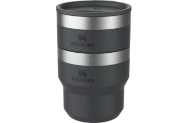 Image of Stanley The Everyday Stacking 10 oz Camp Cup Set - 2pk, Black 2.0, 10 oz / 0.29 L, 10-12149-003