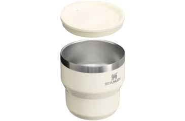 Image of Stanley The Stay-Hot Stacking 10 oz Camp Cup, Cream Gloss, 10 oz / 0.29 L, 10-12078-001