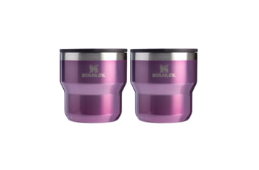 Image of Stanley The Everyday Stacking 10 oz Camp Cup Set - 2pk, Wisteria Shine, 10 oz / 0.29 L, 10-12149-011