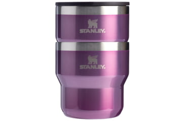 Image of Stanley The Everyday Stacking 10 oz Camp Cup Set - 2pk, Wisteria Shine, 10 oz / 0.29 L, 10-12149-011