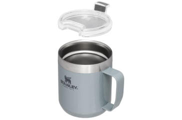 Image of Stanley The Legendary Camp Mug, Hammertone Silver, 12 oz, 10-09366-212