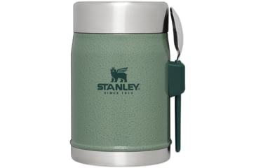Image of Stanley The Legendary Classic Food Jar w/Spork, Hammertone Green, 14 oz/0.4 L, 10-11353-001