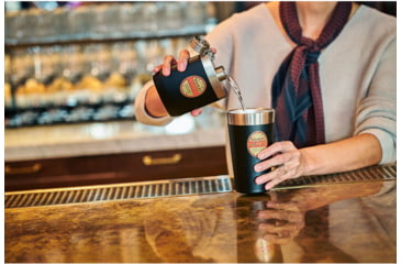 Image of Stanley The Milestones Stacking Beer Pint, 1920 Foundry Black, 16 oz, 10-02282-288