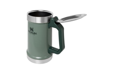 Image of Stanley The Opener Stein Bottle, Hammertone Green, 24 oz/0.71 L, 10-09845-001