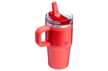 Image of Stanley The Quencher ProTour Flip Straw Tumbler, Hot Coral Fade, 20 oz, 10-12484-038