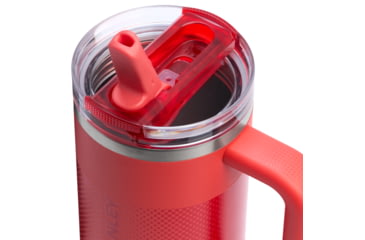 Image of Stanley The Quencher ProTour Flip Straw Tumbler, Hot Coral Fade, 30 oz, 10-12485-046