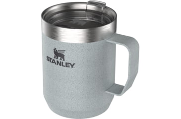 Image of Stanley The Stay-Hot Camp Mug 8oz, Hammertone Silver, 8 oz/0.23 L, 10-11444-009
