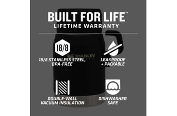 Image of Stanley The Unbreakable Food Jar, Foundry Black, 17oz / .5L, 10-08792-001