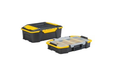 Image of Stanley Tools Click N Connect 2-in-1 Tool Box, Black/Yellow, STST19900