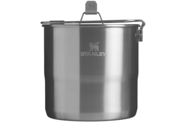 Image of Stanley Wildfare Go Locking Pot, Stainless Steel Shale, 3 qt/2.8 L, 10-12877-001