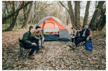 Image of Stansport 3 Season Everest Tent, Orange/Grey, 733-63