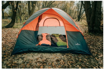 Image of Stansport 3 Season Everest Tent, Orange/Grey, 733-63