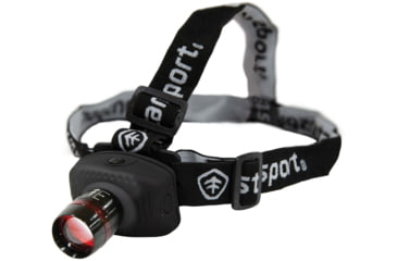 Image of Stansport 3x AAA High Powered Cree LED Headlight, 300 lumens, Black, 3L x 2.25W x 2.5H, 161-300