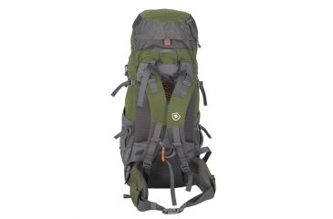 Image of Stansport Adjustable Suspension Frame Pack 70+10 L, w/Hideaway Rain Cover, Olive 1017-100-10