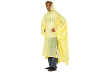 Image of Stansport Adult Peva Poncho - Yellow 961-Y