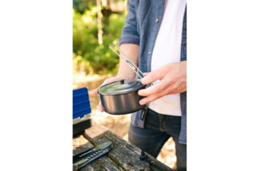 Image of Stansport Black Granite Solo Cook Pot, 1 Liter 48281
