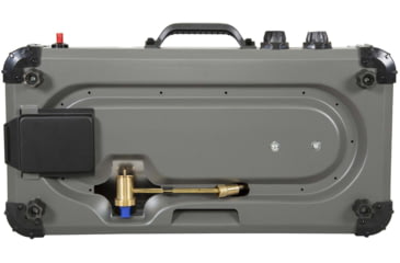 Image of Stansport Boulder Series Propane Stove &amp; Grill Combo w/ Piezo Igniter, Gray/Black, 23.75L x 16.75W x 15H, 206-700